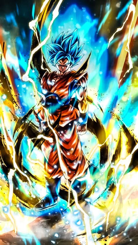 Super saiyan blue goku in dragon ball z: Goku Super Saiyan Blue (SSGSS) | Dragon ball super artwork ...