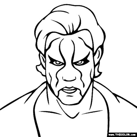 Wwe Logo Coloring Pages Coloring Pages