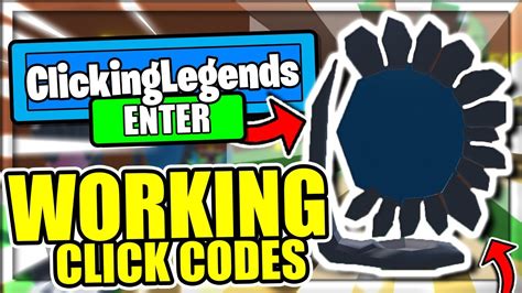 All New Secret Op Working Codes Roblox Clicking Legends Youtube