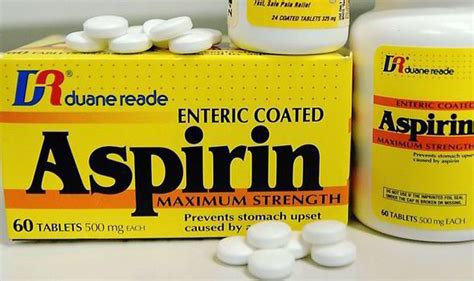 Aspirin Cut Stroke And Heart Attack By 30 Per Cent Uk