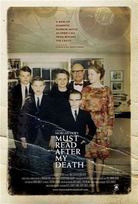 6/10 ✅ (117 votes) | download options: Must Read After My Death movie review (2009) | Roger Ebert
