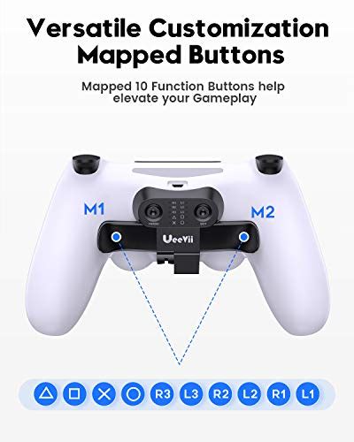 Ueevii Ps4 Controller Paddles Strike Pack For Playstation 4 Controller