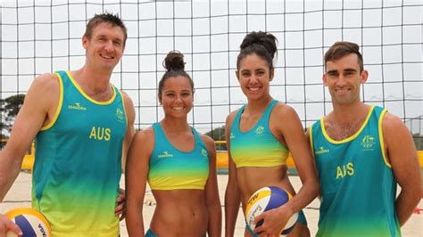 Australia Beach Volleyball Team For Commonwealth Games