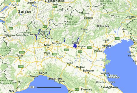 L'entrée est partiellement ouverte aux citoyens. Plans cartes de l'Italie du nord : interactive, zones ...