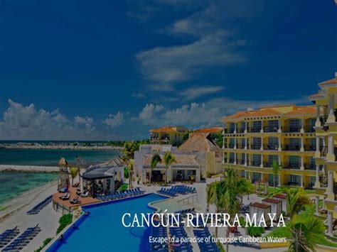 El Cid Vacations Club Cancun Is A Top Honeymoon Destination