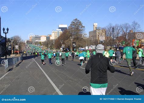 St Patrick S Day 5k Run St Louis 2019 Vi Editorial Image Image Of