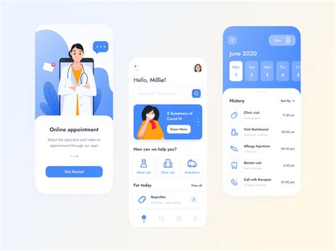 Management System For Hospitals And Labs Medical App App Mobile App