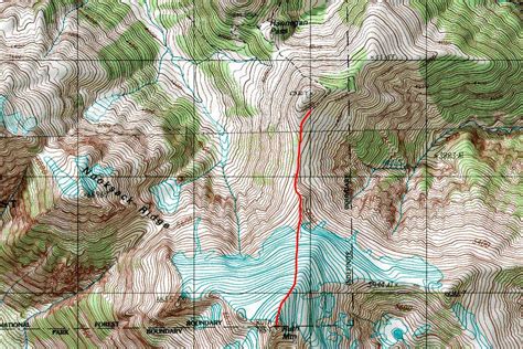 Ruth Mountain Topographic Map Photos Diagrams And Topos Summitpost