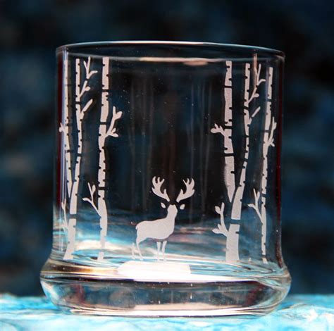 woodland deer glass glass etching supplies superstore in 2023 glass etching