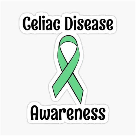 Celiac Disease Awareness Stickers Redbubble