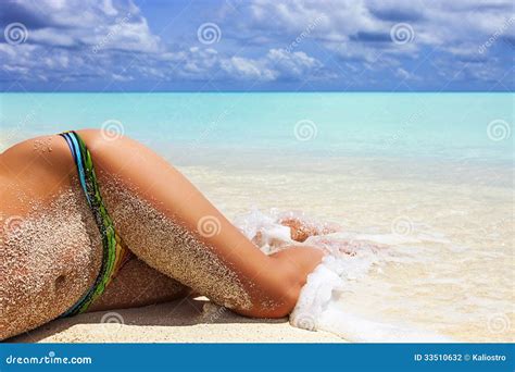 Female Legs On Vacation Stock Photo Image Of Nature