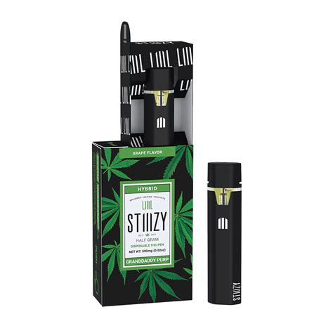 STIIIZY: Granddaddy Purp - LIIIL STIIIZY Disposable Pen 0.5g | Leafly