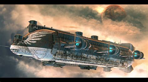 Artstation The Airships Jean Paul Ficition Steampunk Ship
