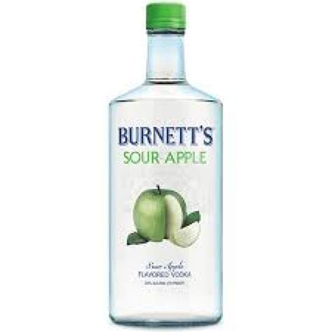 Burnetts Sour Apple Vodka Floppys Spirits Anderson Sc