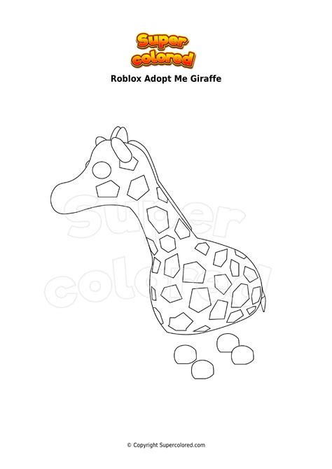 Adopt Me Unicorn Coloring Page Coloring Pages