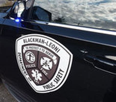 Blackman Leoni Township Public Safety Officers Investigate Parking Lot Fight