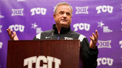 It Makes Me Want To Vomit Smu Fans Wont Root For Tcu Sonny Dykes In Cfp Title Game