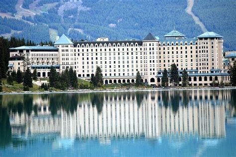 Canadian Rockies Lake Louise Famous Castles Fairmont Hotels And