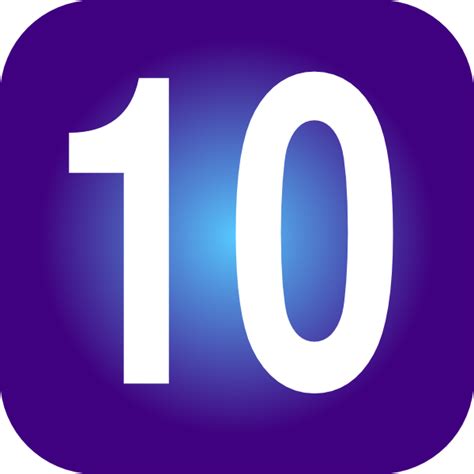 Number 10 Clip Art At Vector Clip Art Online Royalty Free