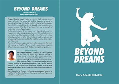 Beyond Dreams Ebook Babalola Mary Kindle Store