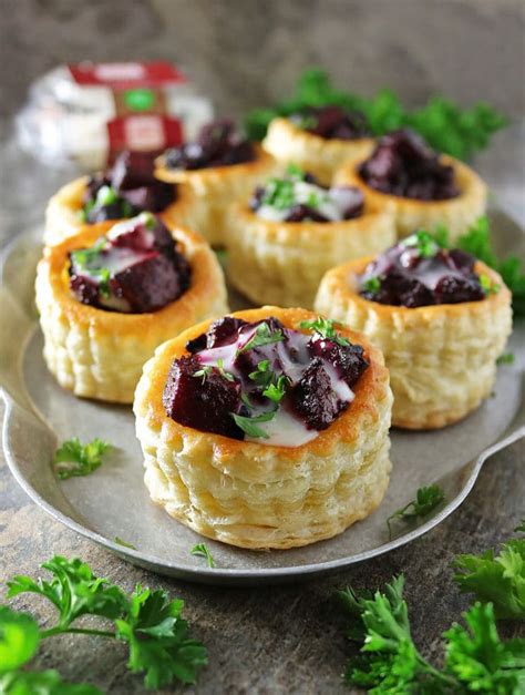 Easy French Goat Cheese Puff Pastry Stacks Recipe