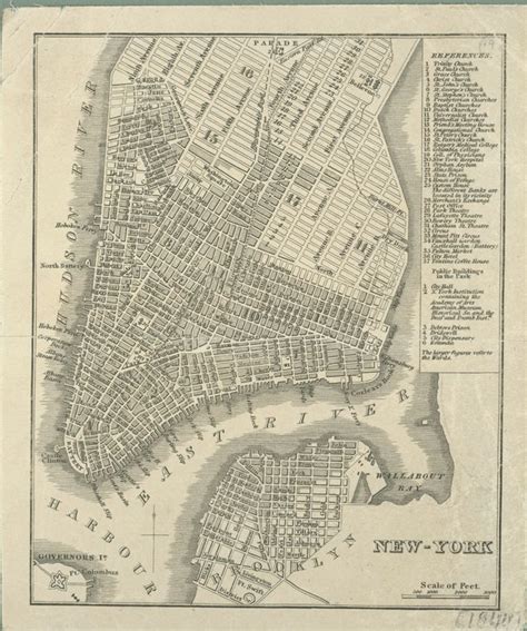 Nypl Digital Collections Map Of New York Nyc History Nyc Map