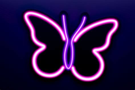 Butterfly Neon Sign Butterfly Neon Sign Pink Butterfly Neon Etsy In