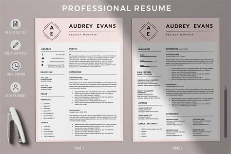 Can i use images and logos on my cv? the short answer to that question is: Creative Resume template with Logo. Project manager Resume ...