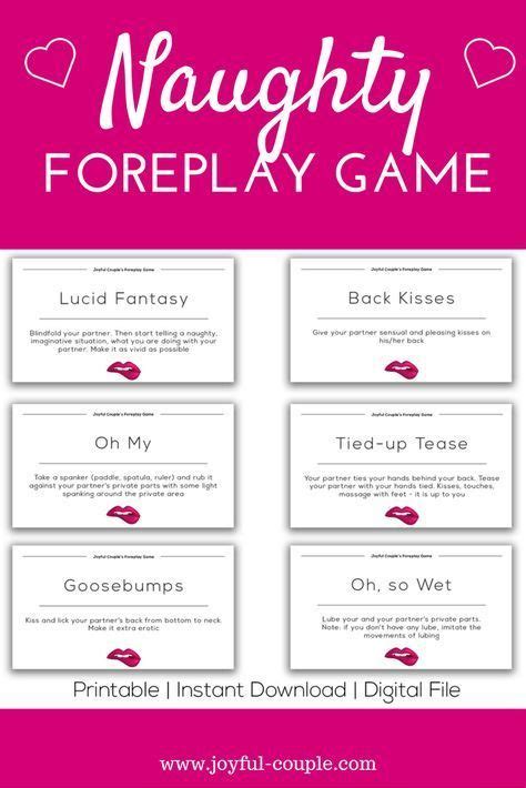 Foreplay Game Printable Romantic Bedroom Ideas For Anniversary