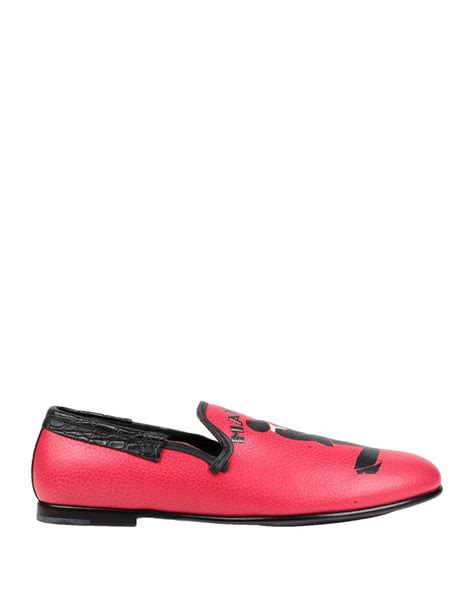Dolce And Gabbana Laced Shoes In Red Modesens