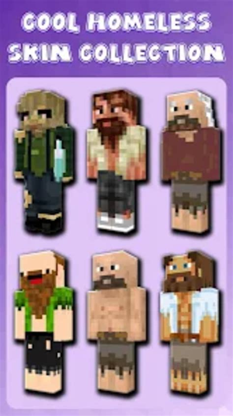 Homeless Skins For Minecraft Android 版 下载