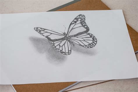 Pencil drawings to draw that express feelings are hard to come by. 3d Butterfly Drawing at GetDrawings | Free download