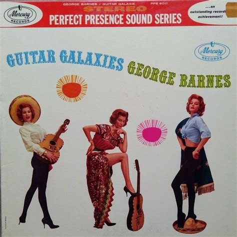 The Album Cover For Guitar Galaxy S George Bannes Featuring Three