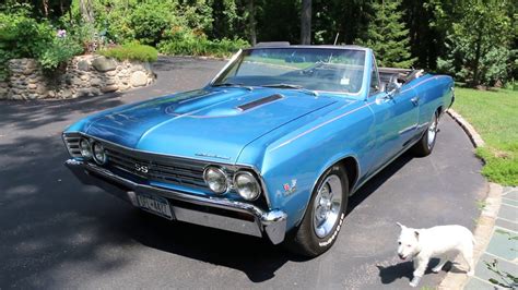 1967 Chevelle Ss 396 Marina Blue