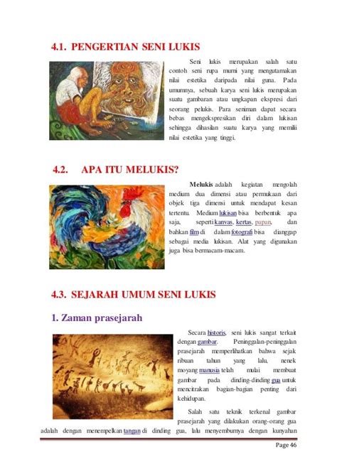 Contoh Kliping Seni Rupa Beserta Gambarnya - Download Contoh Lengkap