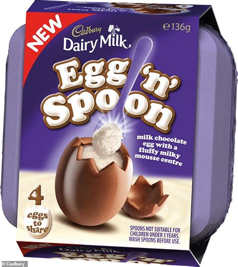 Cadbury Dairy Milk Egg N Spoon Double Chocolate 4 Eggs To Share
