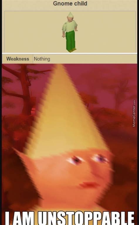 Gnome Child Meme Rrunescape