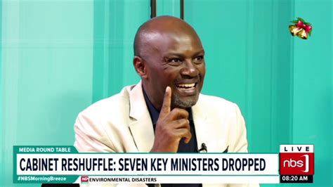 Cabinet Reshuffle Seven Key Ministers Dropped NBS Media Round Table