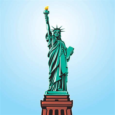 Statue Of Liberty Clip Art Vector Images And Illustrations Istock
