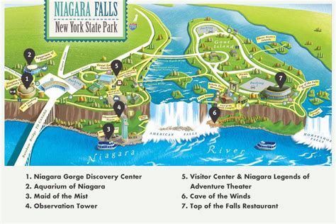 A Comprehensive Guide To The Map Of Niagara Falls Ny In 2023 2023
