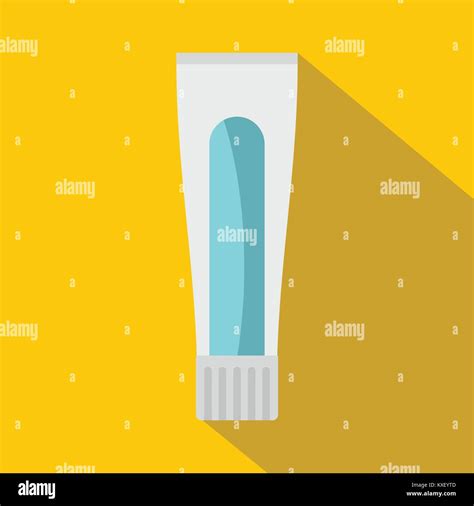 tube of toothpaste icon flat style stock vector image and art alamy