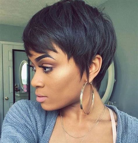 Some use layers to thin out thick, unruly hair, whereas others use it to simply add dimension and. 1001 + ideas for gorgeous short hairstyles for black women ...