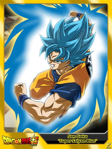 Dragon Ball Super Son Goku Ssj Blue V2 By El Maky Z