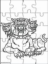 Puzzle Coloring Pages Jigsaw Printable Print Getcolorings Color Puzzles Kids sketch template
