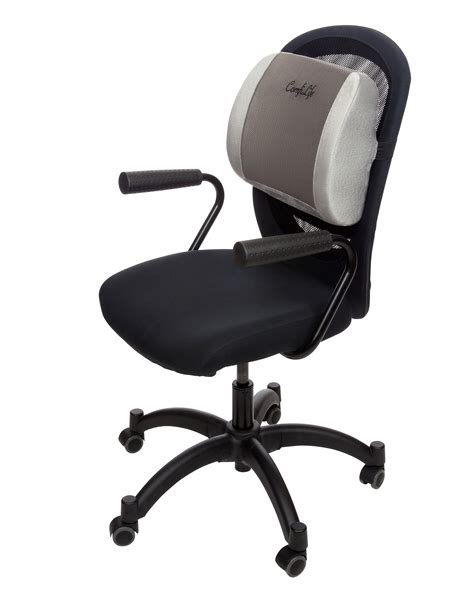 If you're using a standard office chair, you may find that a lumbar support pillow is key to keeping you comfortable over the long haul. Galleon - ComfiLife Lumbar Support Back Pillow Office ...