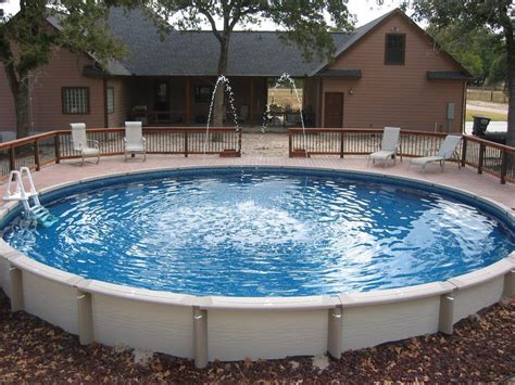 43 Best Images About Large Above Ground Pools On Pinterest