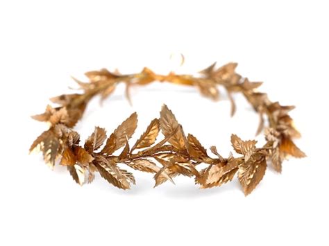 Mens Gold Leaf Crown Roman Leaf Laurel Hair Garland Greek Etsy