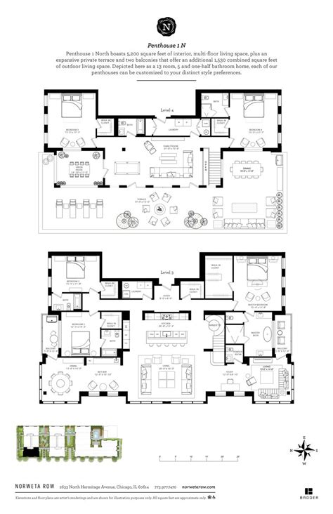 Unitfloor Plan Penthouse Luxury Floor Plans Penthouse Layout Floor