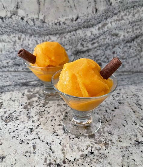 Easy Apricot Sorbet Simple Nourished Living