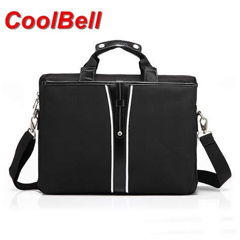 Stylish Coolbell 156 Inch Waterproof Business Laptop Baglaptop Shoulder Bag Black Shock